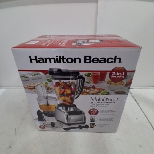 5PC HAMILTON BEACH BLENDER AND FOOD PROCESSOR REPLACEMENT SET - 48OZ - STAINLESS STEEL (MODEL: 53520C) image 6
