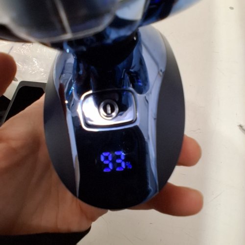 MEN'S CYRUZI DETACHABLE HEAD SHAVER - MAGNETIC HEAD - NAVY (MODEL: MS-689) image 2