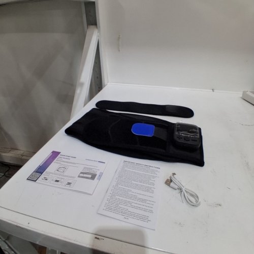 RENPHO CORDLESS HEATING PAD FOR LOWER BACK - 5 HEAT SETTINGS - 3 VIBRATION MODELS - BLACK (MODEL: R-HAP65) image 3