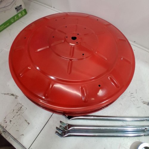 PROYARD CHARCOAL BARBECUE - 24" - RED image 7