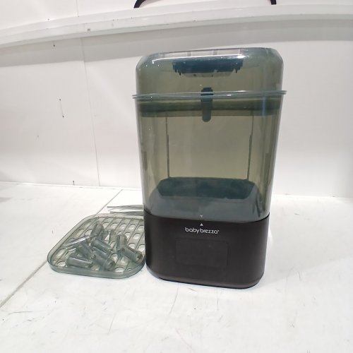 BABY BREZZA SUPERQUICK 10-MINUTE STERILIZER DRYER - 3 OZ - BLACK image 3