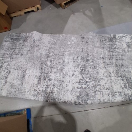 BERTHMEER ABSTRACT AREA RUG - 8FTX10FT - GREY (MODEL: X23IU0041-281C-W) image 3