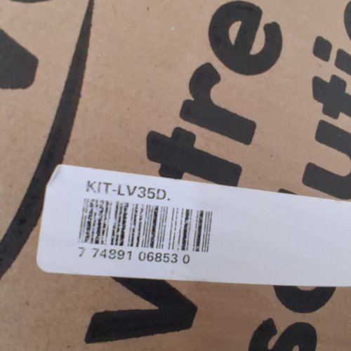 OVO CENTRAL VACUUM ATTACHMENT KIT WITH 35FT LOW-VOLTAGE HOSE - ON/OFF SWITCH AT THE HANDLE - GREY - (MODEL: BIT-LV35DP) image 2