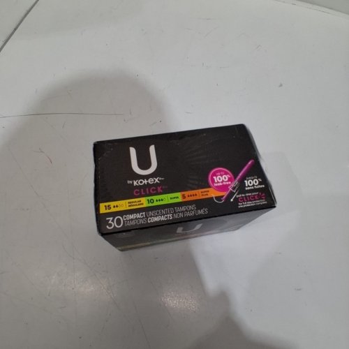 30PK U BY KOTEX CLIVK WITH COMFORTFLEX UNSCENTED TAMPONS - 15 REGULAR, 10 SUPERS AND 5 SUPER PLUS image 2