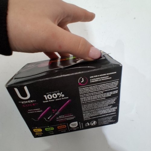 30PK U BY KOTEX CLIVK WITH COMFORTFLEX UNSCENTED TAMPONS - 15 REGULAR, 10 SUPERS AND 5 SUPER PLUS image 3