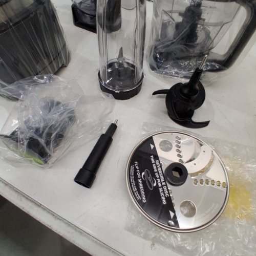 NINJA DELUXE KITCHEN SYSTEM WITH AUTO-IO - 2.6L PITCHER, 9-CUP PROCESSOR - BLACK (MODEL: CCO905KS) image 4