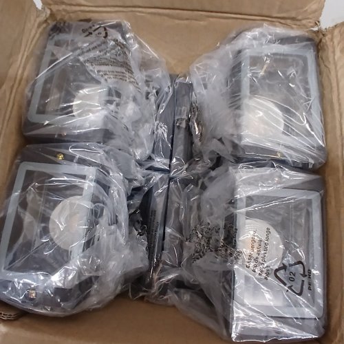 4PK HCIDNLI OUTDOOR LIGHT FIXTURES, DUSK TO DAWN SENSOR LIGHTS - LED PORCH LIGHTS - 9.2" , 3000K - BLACK image 5