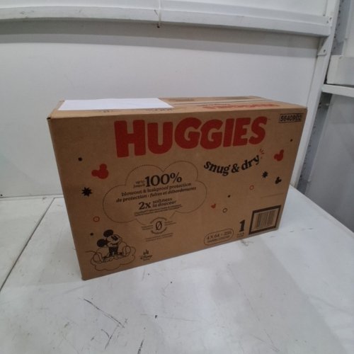 256PK HUGGIES SNUG & DRY BABY DIAPERS - SIZE 1 image 2