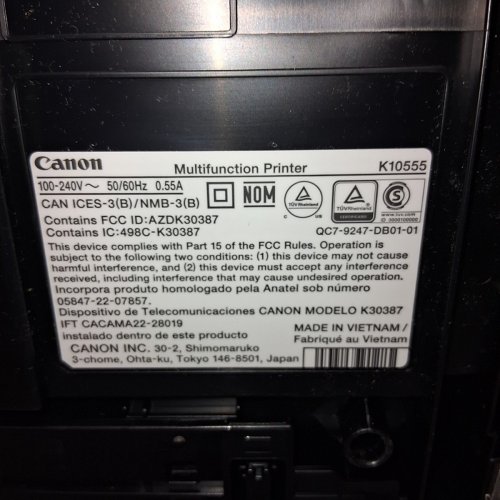 CANON PIXMA MEGATANK WIRELESS PRINTER - BLACK (MODEL: G3270) image 10