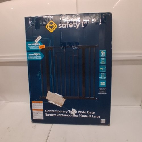 SAFETY 1ST CONTEMPORARY TALL & WIDE GATE WITH SECURETECH - 29"-47" X 36" - BLACK - (MODEL: GA176CBLKF2) image 4