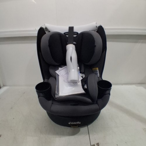 EVENFLO REVOLVE360 SLIM 2-IN-1 ROTATIONAL CAR SEAT WITH SENSORSAFE - OBSIDIAN/BLACK (MODEL: CS260112450C) image 3