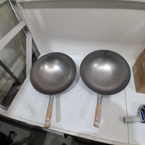 2 CHINESE WOK - 16" - GREY image 2