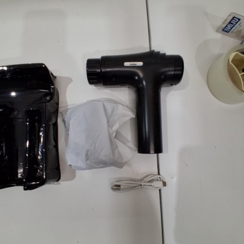 GVBER DEEP TISSUE HANDHELD MASSAGE GUN - 6 ATTACHMENT HEADS - 30 SPEED - BLACK (MODEL: X6) image 3
