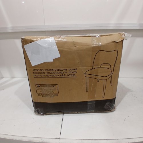 MALOL UPHOLSTERED DINING CHAIRS - 30.3" X 18.1" - BEIGE TAUPE - (MODEL: DCW65) image 9