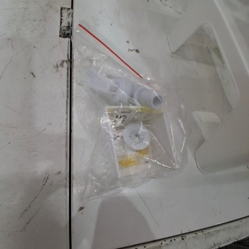FRIDGE WATER DISPENSER WITH TAP & LID - 3.5 L - CLEAR / WHITE image 4