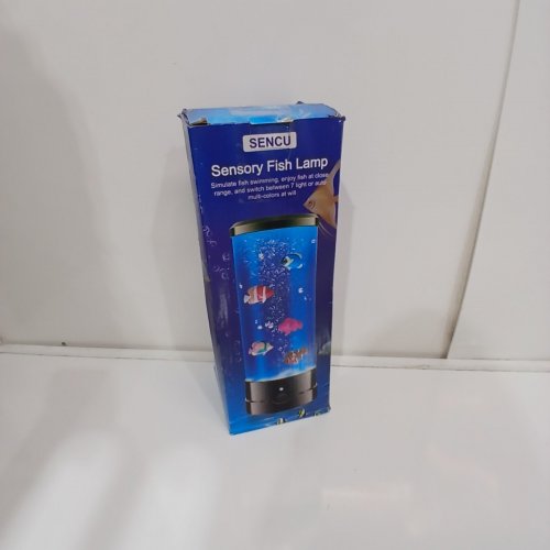LED SENSORY FISH MOOD LAMP - 5 V - CLEAR / BLACK (MODEL: MD-S01) image 4