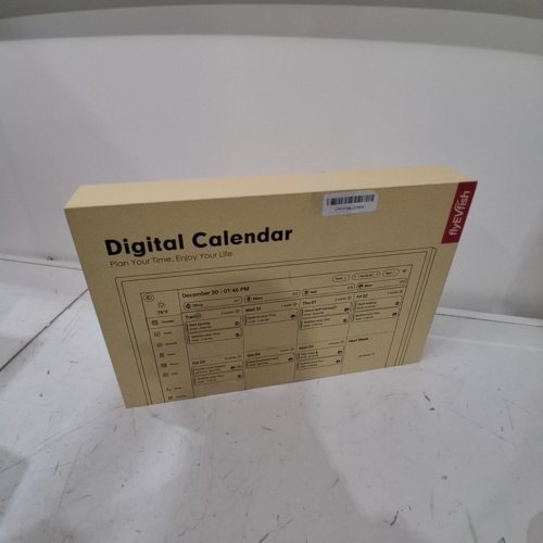 FLYEVFISH INTERACTIVE DIGITAL CALENDAR AND WALL PLANNER - 15.6" X 9.8" - WHITE (MODEL: JT156M-H01) image 5