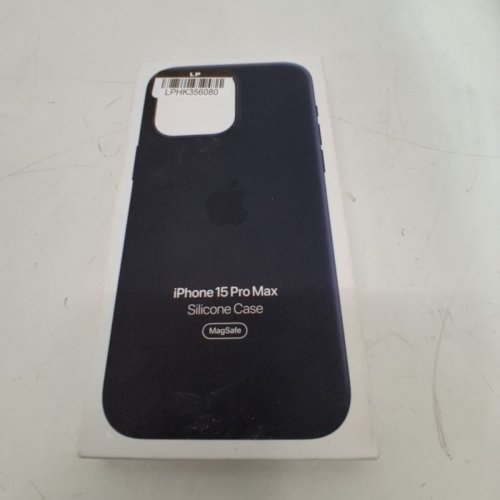 APPLE SILICONE CASE WITH MAGSAFE FOR IPHONE 15 PRO MAX - BLACK (MODEL: A3126) image 2
