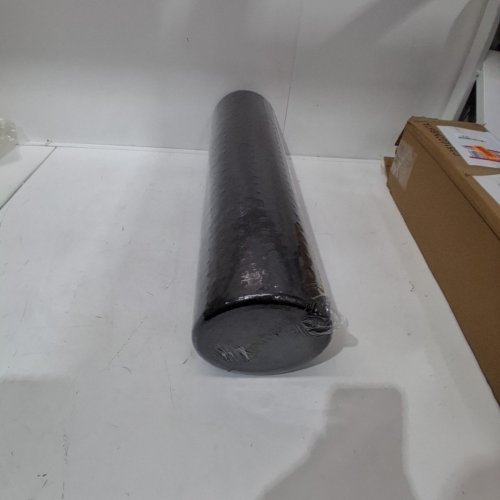 AMAZON BASICS HIGH-DENSITY ROUND FOAM ROLLER FOR YOGA & EXERCISE - 24" - BLACK (MODEL: EPPBK-24-1) image 2