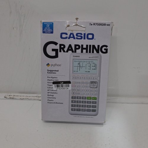 CASIO GRAPHING CALCULATOR WITH 3MB FLASH MEMORY - WHITE (MODEL: FX-9750GIII-WE) image 3