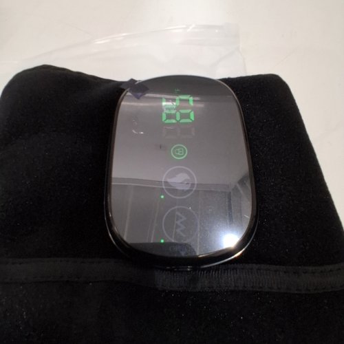 3-IN-1 HEATED VIBRATION KNEE MASSAGER - BLACK (MODEL: HLX102243) image 2
