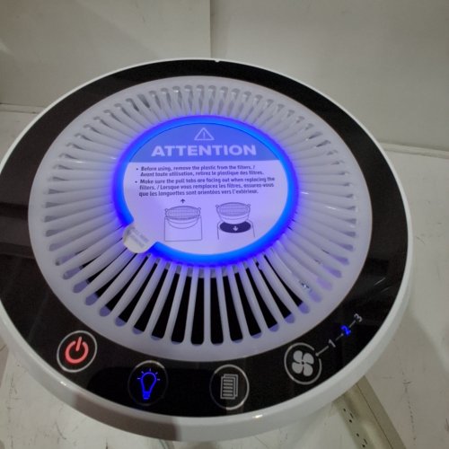 LEVOIT TRUE HEPA FILTER 3-SPEED AIR PURIFIER - WHITE (MODEL: LV-H132) image 2