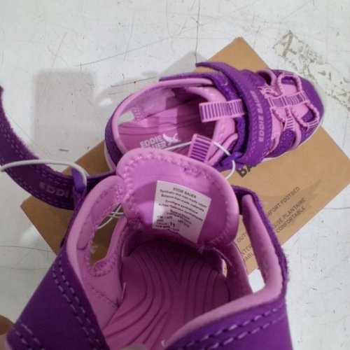 KID'S EDDIE BAUER BUMP TOE SANDAL - 11- PINK / PURPLE (STYLE: 1857614) image 3