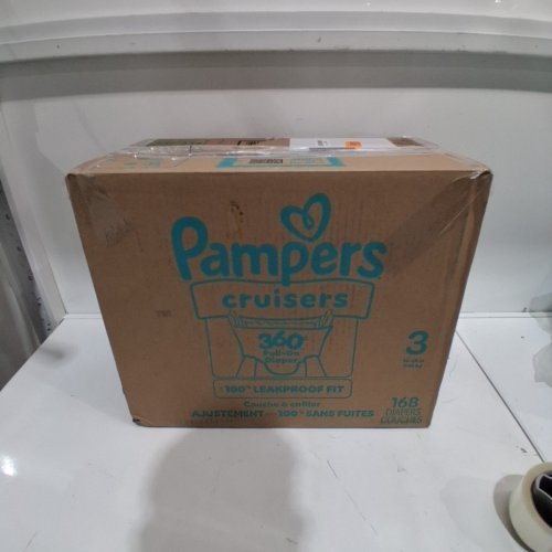 167PK PAMPERS CRUISERS DISPOSABLE BABY DIAPERS - SIZE 3 (16-28LBS) image 3