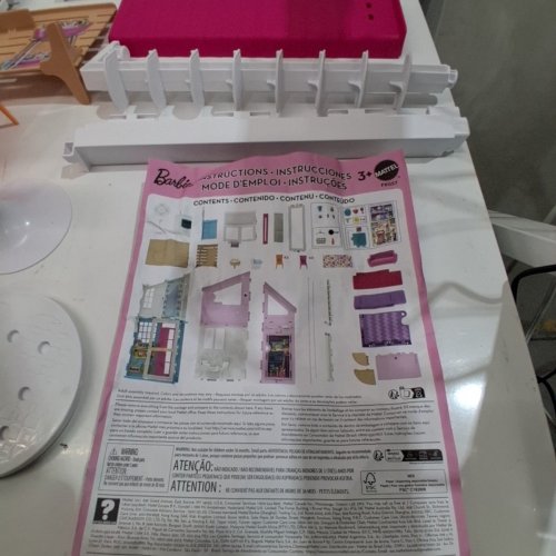 BARBIE MALIBU HOUSE PLAYSET - AGES 3+ image 5