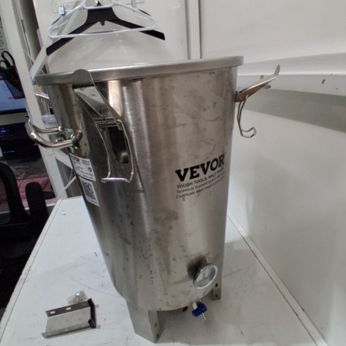VEVOR STAINLESS STEEL BREW BUCKET FERMENTER - 16 GAL CAPACITY - SILVER (MODEL: DM-F600) image 5