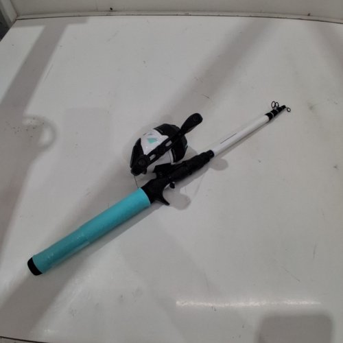 ZEBCO ROAM AMBIDEXTROUS TELESCOPIC FISHING ROD AND SPINCAST FISHING REEL COMBO - 6FT 110YARD LINE 10LB TEST - SEAFOAM (MODEL: ‎ROAM3SF605MH.FB4) image 2