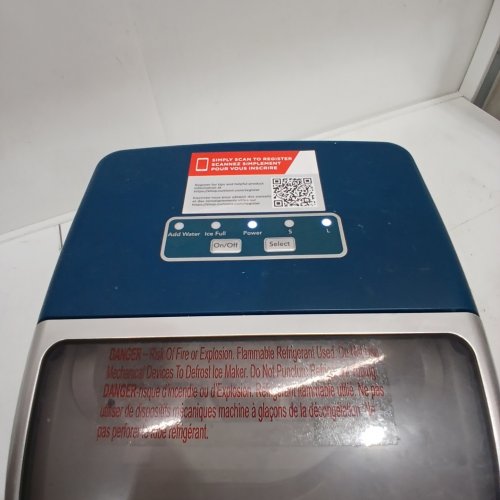 FRIGIDAIRE RETRO COMPACT BULLET ICE MAKER MACHINE- 26 LB PER DAY- NAVY BLUE (MODEL: EFIC512-NAVY) image 2