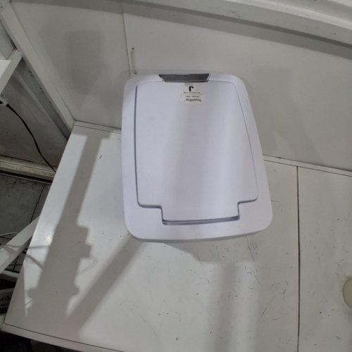STERILITE TOUCHTOP WASTEBASKET - 7.5 GAL / 28 L - WHITE image 4