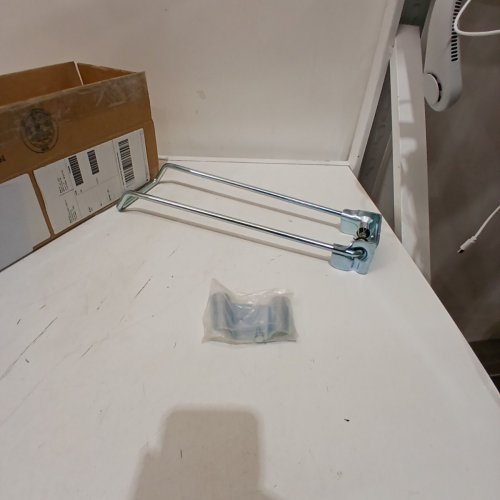 SCHILLER MANTIS TILLER KICK STAND- 16.5" X 5" - SILVER - (MODEL: 4333) image 2