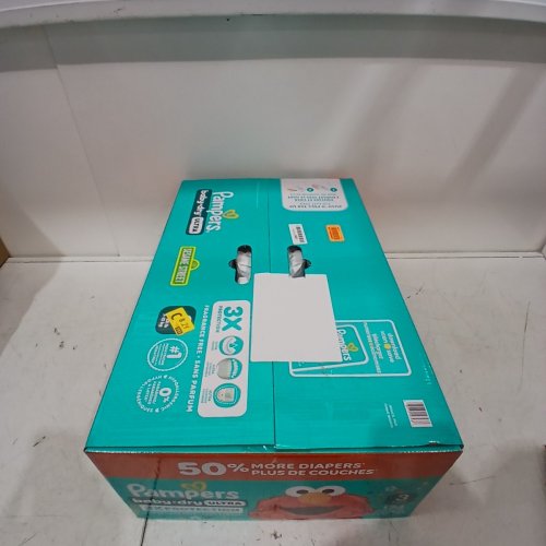 174PK PAMPERS BABY DRY ULTRA DIAPERS - SIZE 3 (16-28LBS) - ELMO image 3