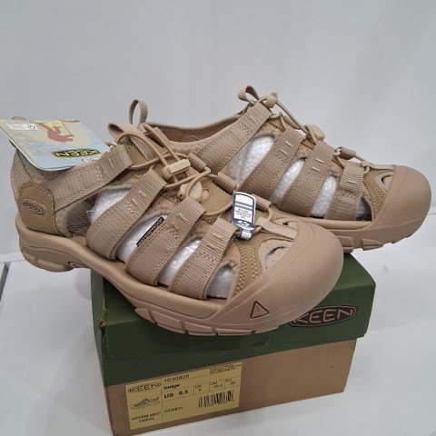 WOMENS KEEN ASTORIA WEST SANDALS - 8.5 - BEIGE (MODEL:1023594) image 2