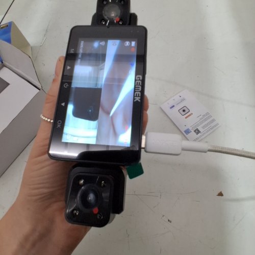 GEMEK 360° QUAD VIEW 5G WIFI AND APP CONTROL CAMERA DASH CAM WITH NIGHT VISION, 2 K - BLACK image 3