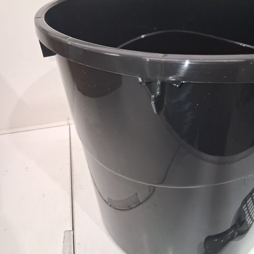 IRIS USA TOP ENTRY CAT LITTER BOX WITH SCOOP - 46L - BLACK/GRAY - (MODEL: TECL-20) image 3
