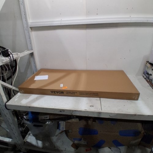 ALUMINUM COMMERCIAL FLOOR DUNNAGE RACK - 48" X 20" X 12" - 1800 LBS MAX CAPACITY - WHITE (MODEL: JC-ADR-482012) image 2