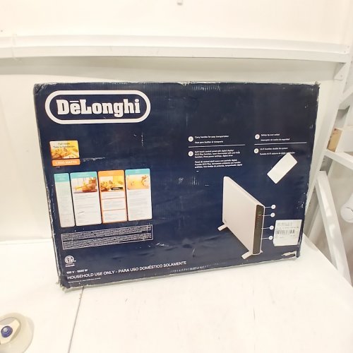 DE'LONGHI SLIM STYLE CONVECTOR SPACE HEATER PANEL - 1500W - 32" X 22" X 3" - WHITE (MODEL: HCX9115ECA) image 5