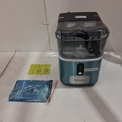 EUHOMY PEARL L1 PORTABLE NUGGET ICE MAKER COUNTERTOP - 35LBS CAPACITY - BLUE (MODEL: IM013-NSI-CAEH) image 3