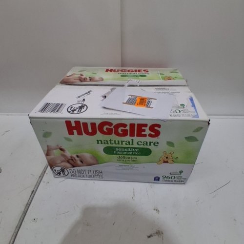 960PK HUGGIES NATURAL CARE DISNEY THEMED SENSITIVE UNSCENTED BABY WIPES - 64 PER PACK (960 TOTAL) - WINNIE THE POOH image 3