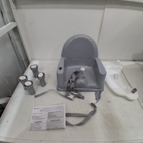SAFETY FIRST EASY CARE SWING TRAY BOOSTER SEAT - 6M-4YR - GREY / WHITE (MODEL:BO048CSLFB) image 2