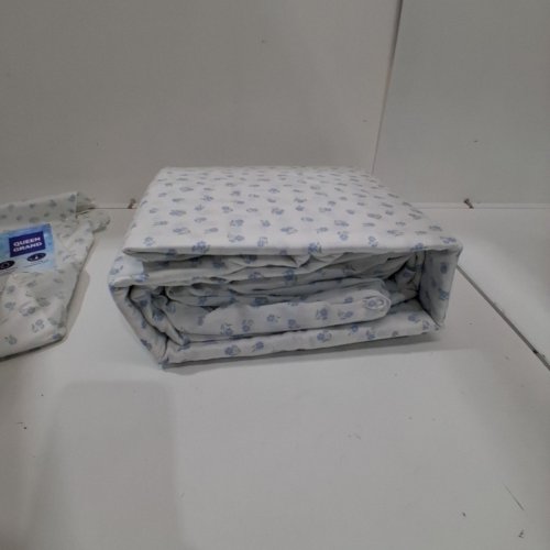 6PC SLUMBERCHILL COOLING SHEET SET WITH MOISTURE WICKING - QUEEN - FLOWER PATTERN (MODEL: 1916201) image 2