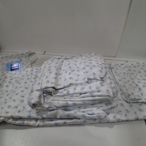 6PC SLUMBERCHILL COOLING SHEET SET WITH MOISTURE WICKING - QUEEN - FLOWER PATTERN (MODEL: 1916201) image 3