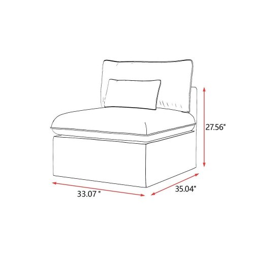 GARVEE MODULAR SECTIONAL SOFA (ITEM: QUTUO) image 2