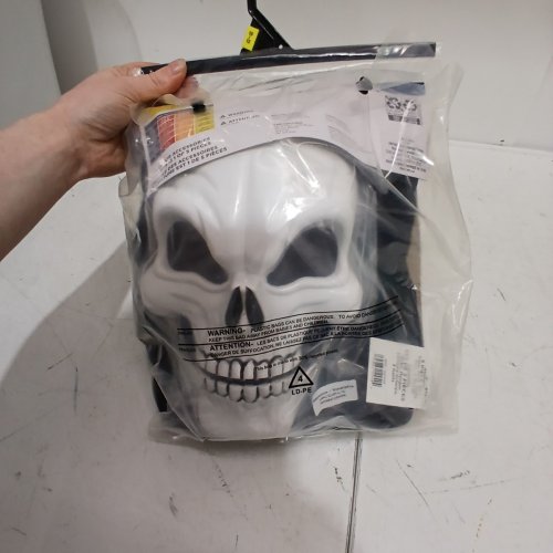 5PC RUBIES SCARY SKELETON COSTUME - 10-12 - BLACK image 4