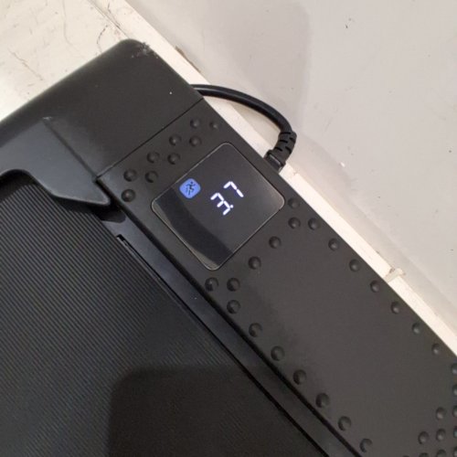 SQUATZ 2‑IN‑1 WALKING PAD TREADMILL WITH VIBRATION PLATES AND LED DISPLAY - 264LBS CAPACITY - BLACK (MODEL: SQWPV15BK) image 2