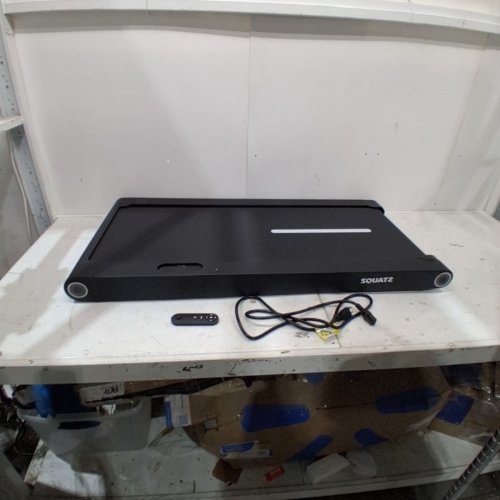 SQUATZ 2‑IN‑1 WALKING PAD TREADMILL WITH VIBRATION PLATES AND LED DISPLAY - 264LBS CAPACITY - BLACK (MODEL: SQWPV15BK) image 5