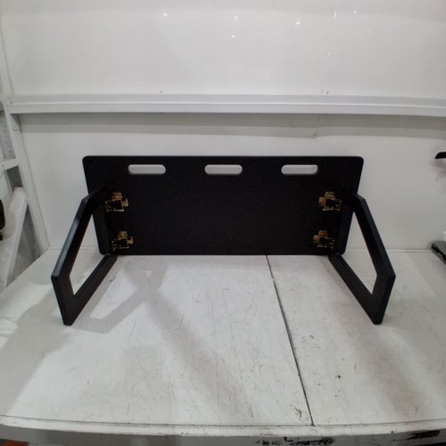 PORTABLE SOCCER REBOUNDER BOARD WITH 2 ANGLES REBOUND - 40" X 16" - BLACK (MODEL: YQ2023001) image 4